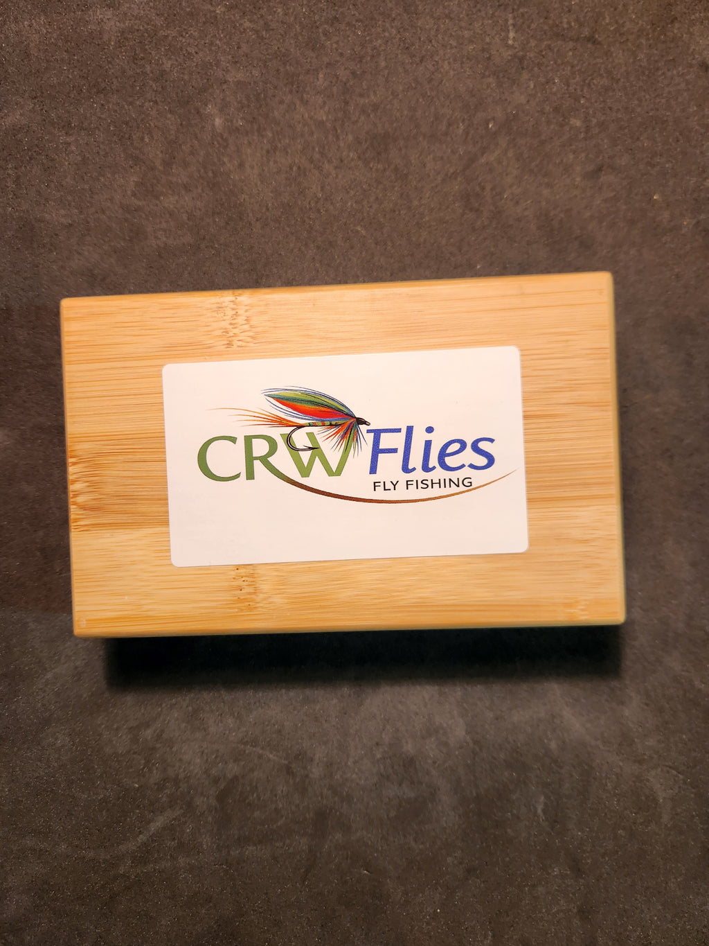 Wood fly box