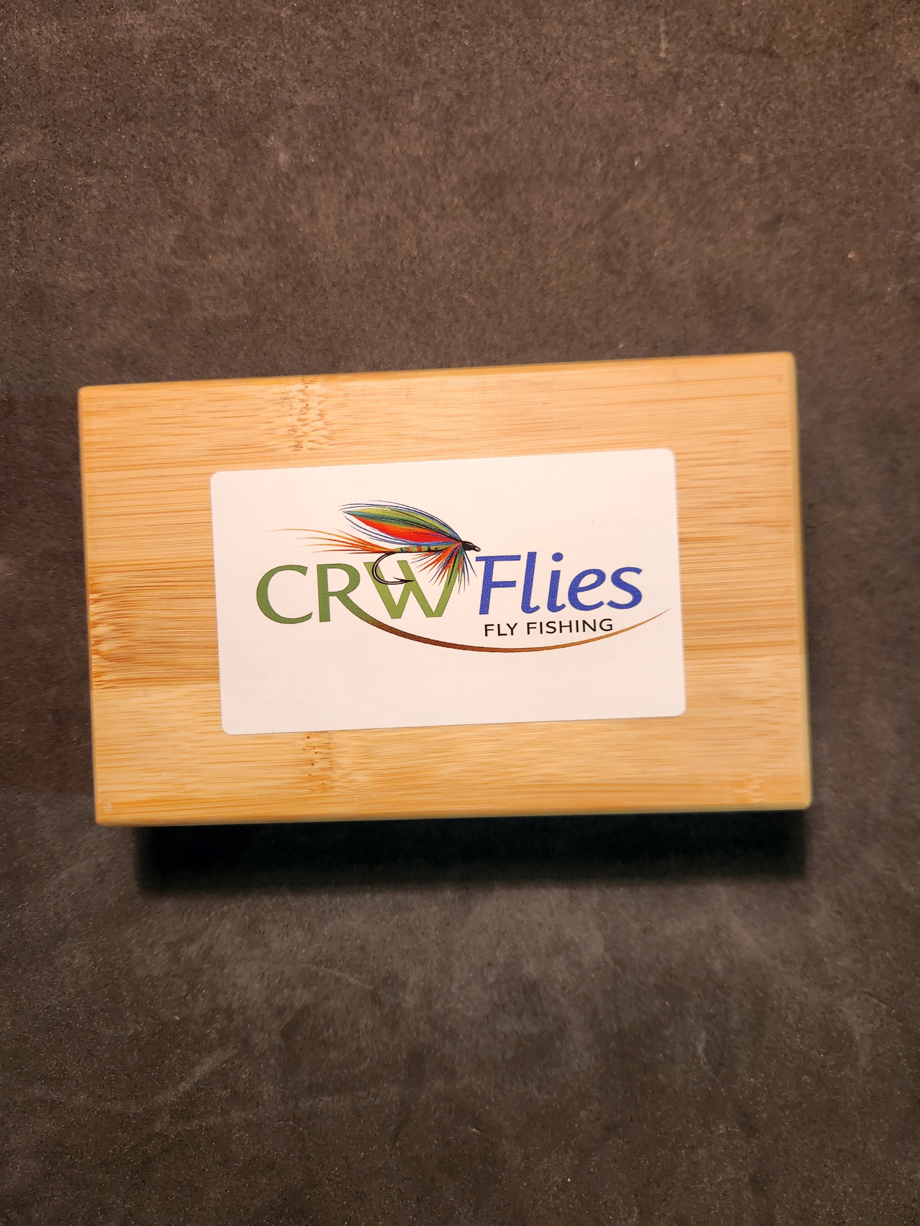Wood fly box