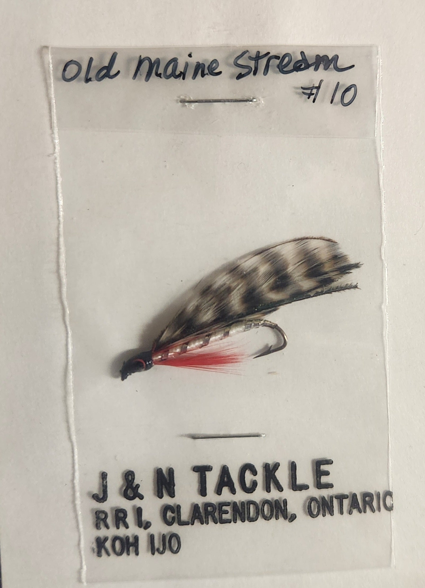 Classic Old Maine Streamer #10