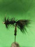 Black Bead Head Woolly Bugger Sizes 6, 8 and 10